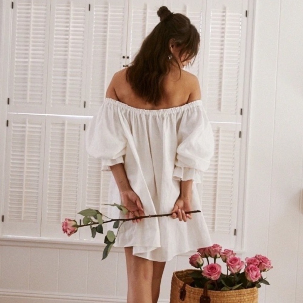 Stone Cold Fox Dress / Stone Cold Fox off the shoulder dress / bridal dress